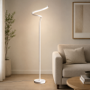 Modern White S-Curve LED Floor Lamp