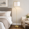 Angular Arched Metal Floor Lamp