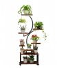 Plant Stand with Grow Lights, 8 Tiered Indoor Plant Shelf, 61" Tall Plant Stand for Indoor Plants