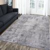 MARFI 5x7 Light Grey Abstract Area Rug