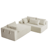 Modern Chenille Upholstered Sectional Sofa Couch
