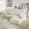 Modern Chenille Upholstered Sectional Sofa Couch