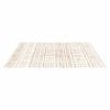 6 x 9 Beige Washable Modern Area Rug