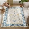 4x6 Machine-Washable Floral Area Rug