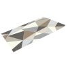 5 x 7 Charcoal Gray Washable Modern Area Rug