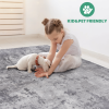 MARFI 5x7 Light Grey Abstract Area Rug