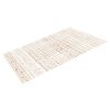 5 x 7 Beige Washable Modern Area Rug