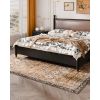 6 x 9 Brown Green Washable Vintage Area Rug
