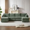 1135 Modular Sectiona Corduroy Sofa Sectional Couches