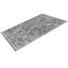 8 x 10 Gray Washable Vintage Area Rug
