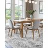6 x 9 Gray Washable Boho Area Rug