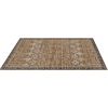 9 x 12 Brown Green Washable Vintage Area Rug