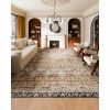 9 x 12 Brown Green Washable Vintage Area Rug