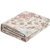 9 x 12 Brown Red Washable Vintage Area Rug