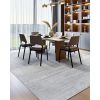 10 x 14 Gray Washable Modern Area Rug