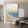 Sunrise Seascape Sailboat Canvas Wall Art - 70 x 140 cm