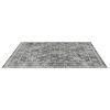 8 x 10 Gray Washable Vintage Area Rug