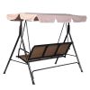 3-Person Outdoor Canopy Swing