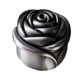 Ring Box Tin Alloys Jewelry Box Ring Display Box; 2.55'' By