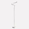 Modern White S-Curve LED Floor Lamp