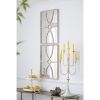 Distressed Rectangular Wooden Wall Mirror