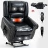 Power Lift Recliner Chair Heat Massage Dual Motor Infinite