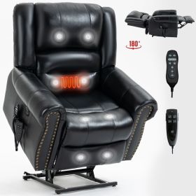 Power Lift Recliner Chair Heat Massage Dual Motor Infinite