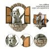 1Pc Resin Dragon Sculpture Window Front Dragon Statue