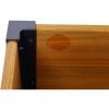 Wood Rectangular Garden Planter Box Raised Bed