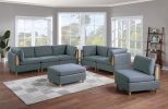 Living Room Furniture Armless Chair Steel Color Dorris