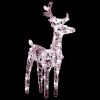 Reindeers & Sleigh Christmas Decoration 160 Leds 512 Acrylic