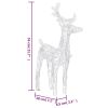 Reindeers & Sleigh Christmas Decoration 160 Leds 512 Acrylic