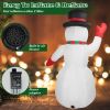 79Ft Christmas Inflatable Giant Snowman Blow Up Light Up Sno