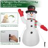 79Ft Christmas Inflatable Giant Snowman Blow Up Light Up Sno