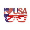 Joymemo 6Pcs Independence Day Glasses Set American National