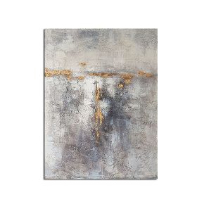 White Abstract Oil Painting Wall Art - 150 x 220 cm