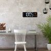157In Led Digital Wall Clock With Remote Control 10 Level