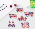 Joymemo 6Pcs Independence Day Glasses Set American National