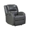 Modern Living Room Furniture 1Pc Power Reclining Chair Gray