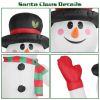 79Ft Christmas Inflatable Giant Snowman Blow Up Light Up Sno