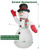 79Ft Christmas Inflatable Giant Snowman Blow Up Light Up Sno