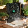 1Pc Resin Craft Halloween Dragon Eye Statue Western Decorati