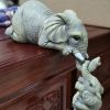 Desktop Decor Elephant Shape Ornament Resin Craftwork Decor