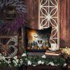 Australian Shepherd Spooky Halloween Throw Pillow Machine