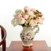 1Pc Realistic Peony Silk Flowers For Home Decor And