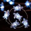 1Pc Turtle Shape Led Copper Wire String Lights Home