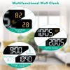 157In Led Digital Wall Clock With Remote Control 10 Level