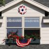 Wreaths For Front Door Modern Ndependence Day Wreath Patriot