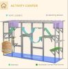 Wooden Outdoor Cat House Catio Playground Cat Window Box Out