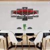 Canvas Wall Art Red Tree Wall Art With Moon Black And White 2919